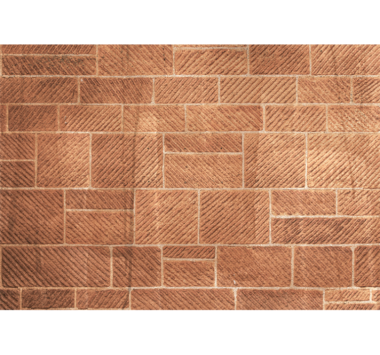 καφέ τοιχογραφία τοίχου καθιστικού τοίχου - TenStickers