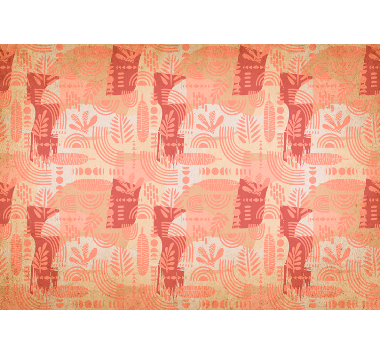 Απετσαρία με διαφορετική υφή και μοτίβο γεωμετρικό - TenStickers