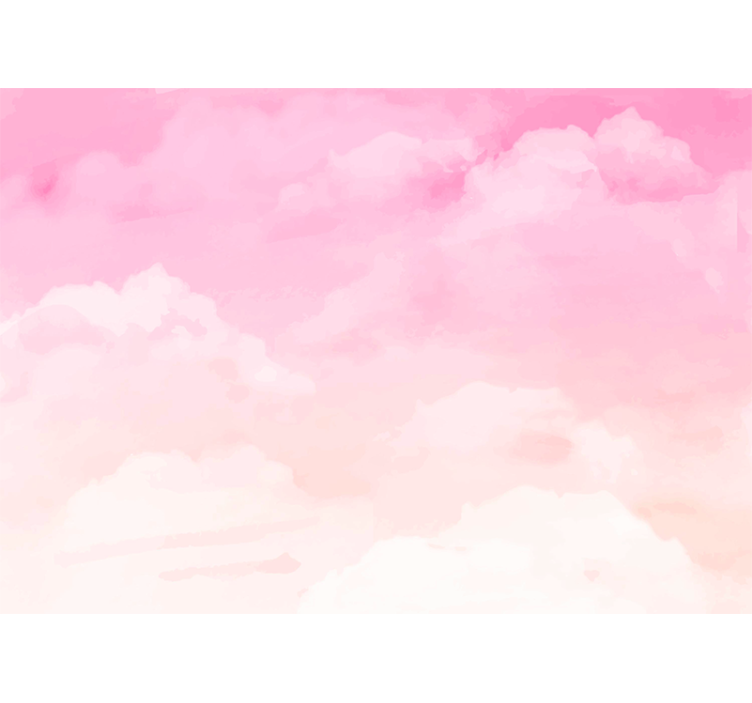 ροζ παστέλ φόντο έφηβες τοιχογραφίες τοίχου - TenStickers