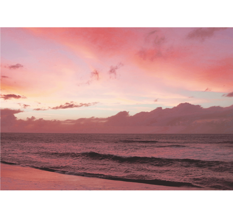 Φωτοταπετσαρία φύσης ήρεμη θέα θάλασσας - TenStickers