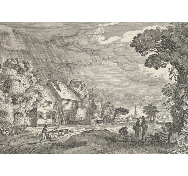 τοιχογραφία τοπίου φύσης - TenStickers