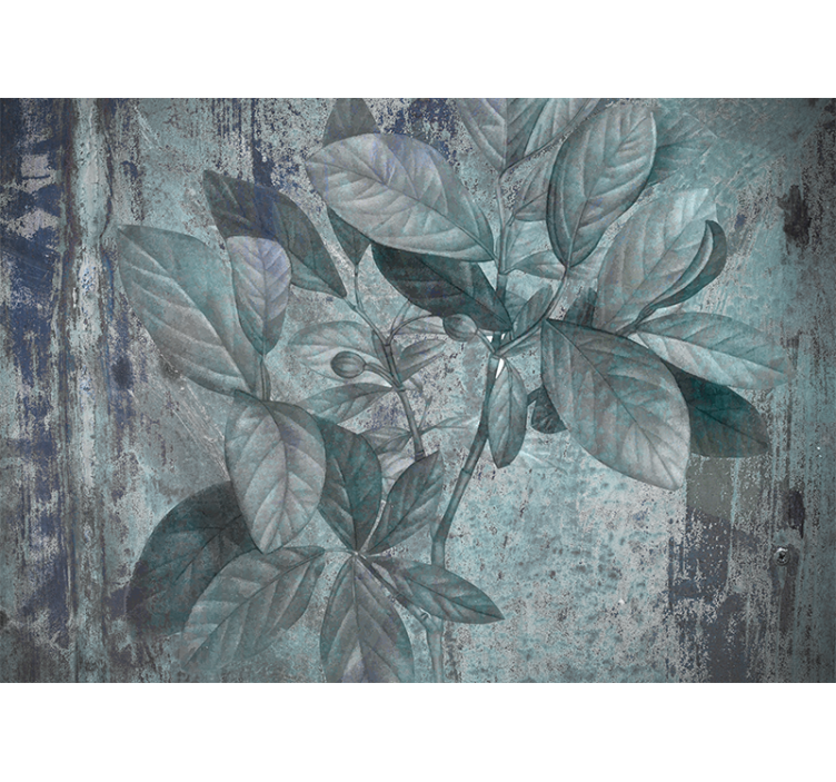 Φωτοταπετσαρία φύσης Φυλλώδεις Πράσινοι Βλαστοί - TenStickers