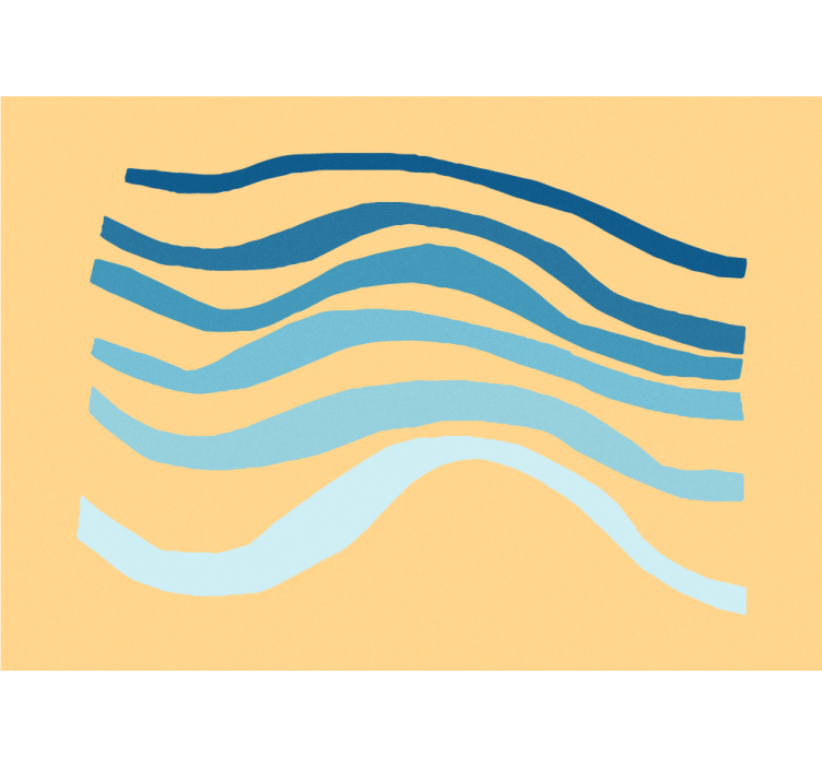 Αφηρημένο ταπετσαρία φωτογραφίας Υφής Κυματιστών Γραμμών - TenStickers