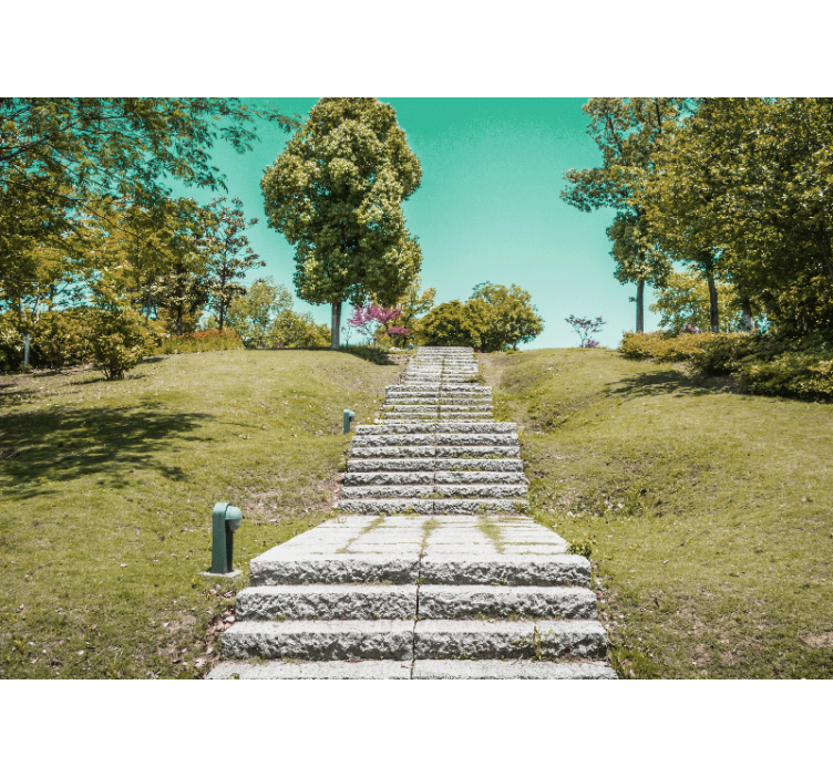 πεζόδρομος κήπος Μπανγκόκ τοιχογραφίες γάμου τοίχου - TenStickers