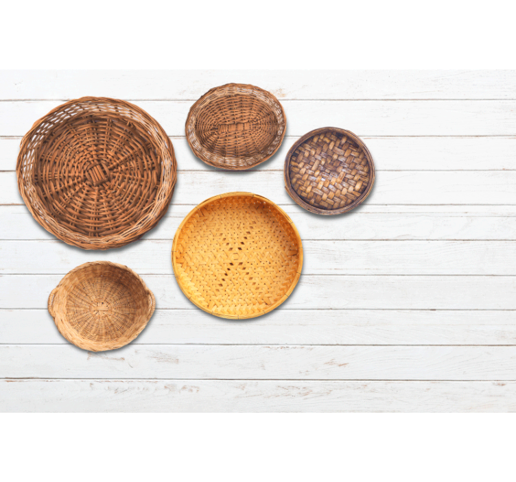 "boho" διακόσμηση τοίχου αφηρημένες τοιχογραφίες - TenStickers