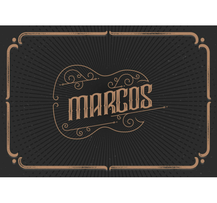 λατρεύοντας τη μουσική φωτομορφή με τοιχογραφία κειμένου - TenStickers