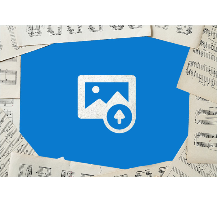 πάθος για μουσική τοιχογραφία - TenStickers