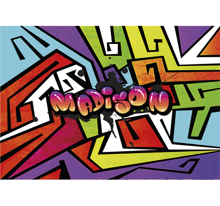 τοιχογραφία αστικού γκράφιτι - TenStickers