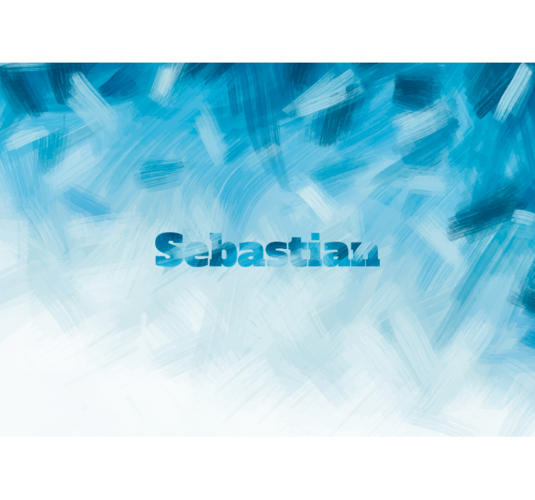 απλή τοιχογραφία χρώματος προσαρμοσμένη τοιχογραφία - TenStickers