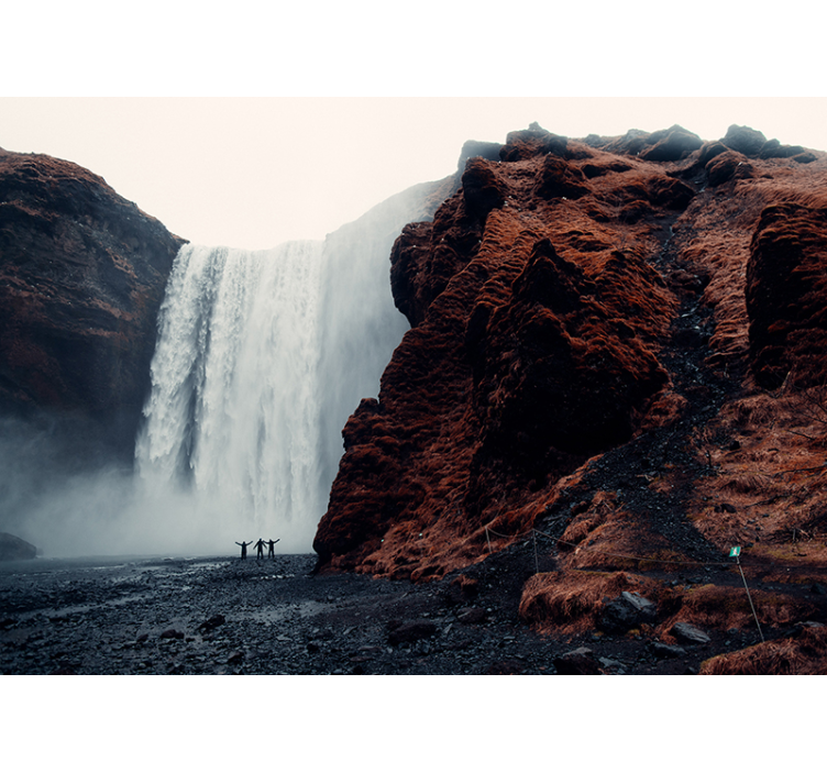 τοιχογραφία πολλαπλών καταρρακτών - TenStickers