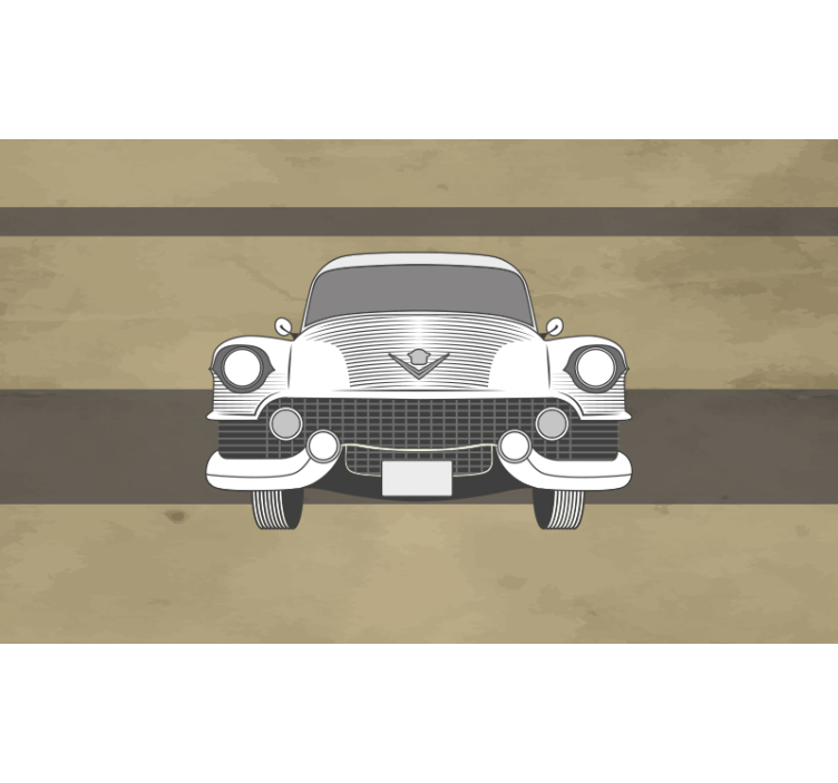 τάξη 51 τοιχογραφιών vintage cadillac - TenStickers