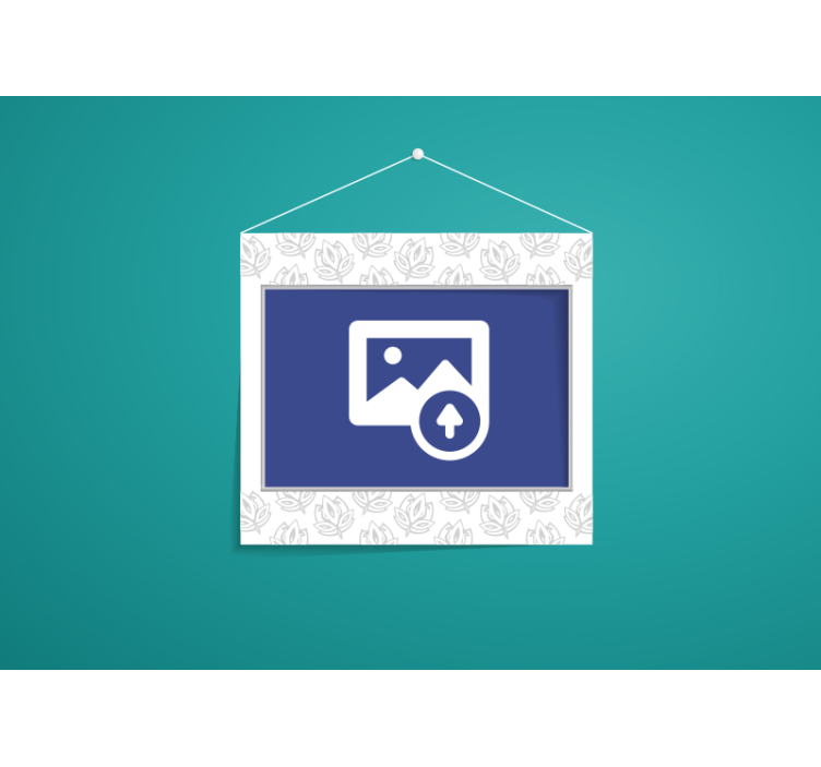 τοιχογραφία λουλουδάτων πλαισίων τοίχου - TenStickers