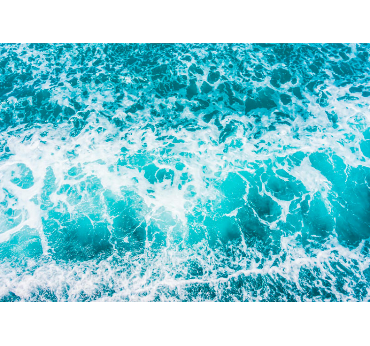 Φωτοταπετσαρία θαλάσσης Ζευγάρι που αγκαλιάζει τα κύματα - TenStickers