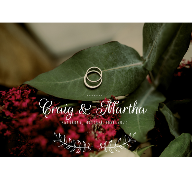 ζευγάρι και χρονολογεί τοιχογραφίες γάμου - TenStickers