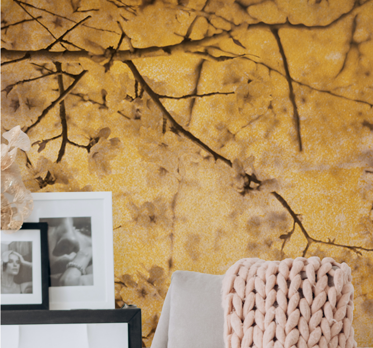 Φωτοταπετσαρία με λουλούδια κλαδιά κερασιάς - TenStickers