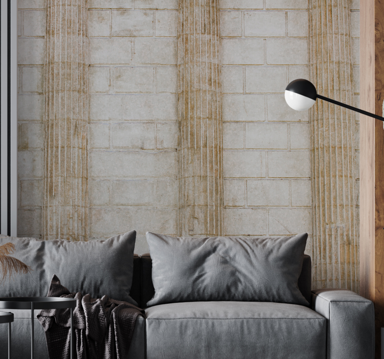 τοιχογραφία του ελληνικού ναού - TenStickers