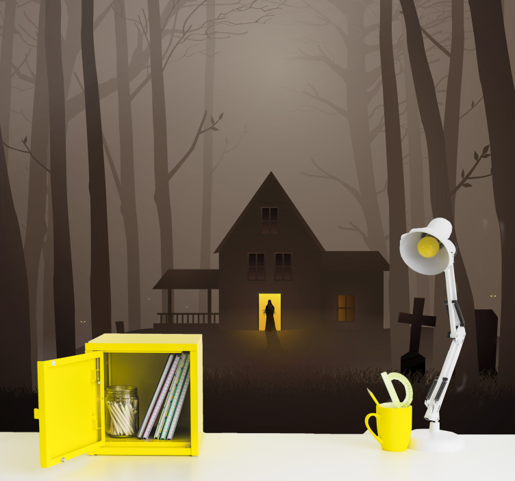 τοιχογραφία του χωριού Απόκριες - TenStickers