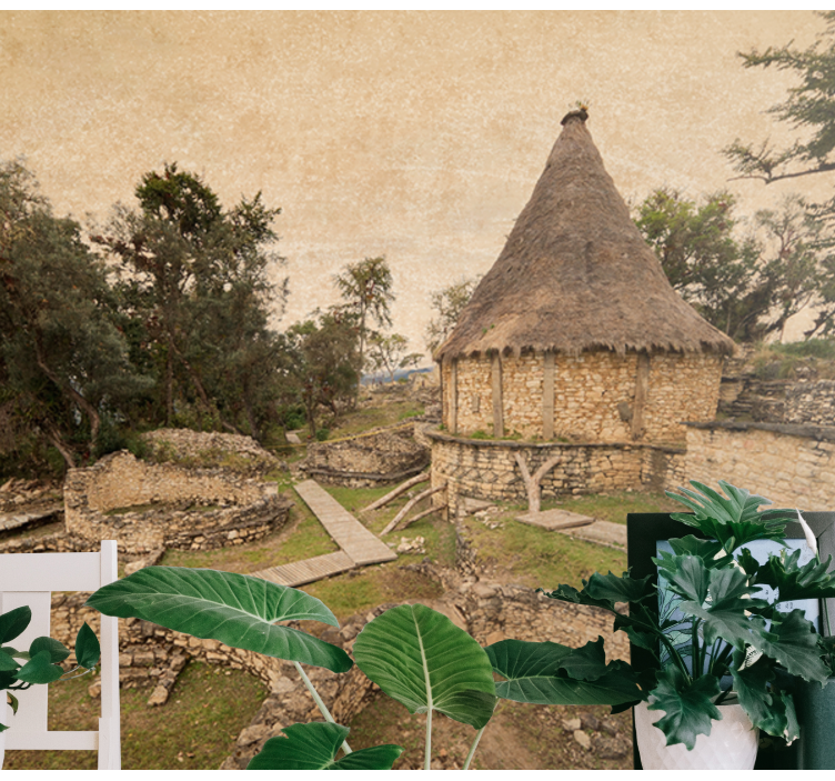 Kuelap στη τοιχογραφία του βόρειου Περού - TenStickers