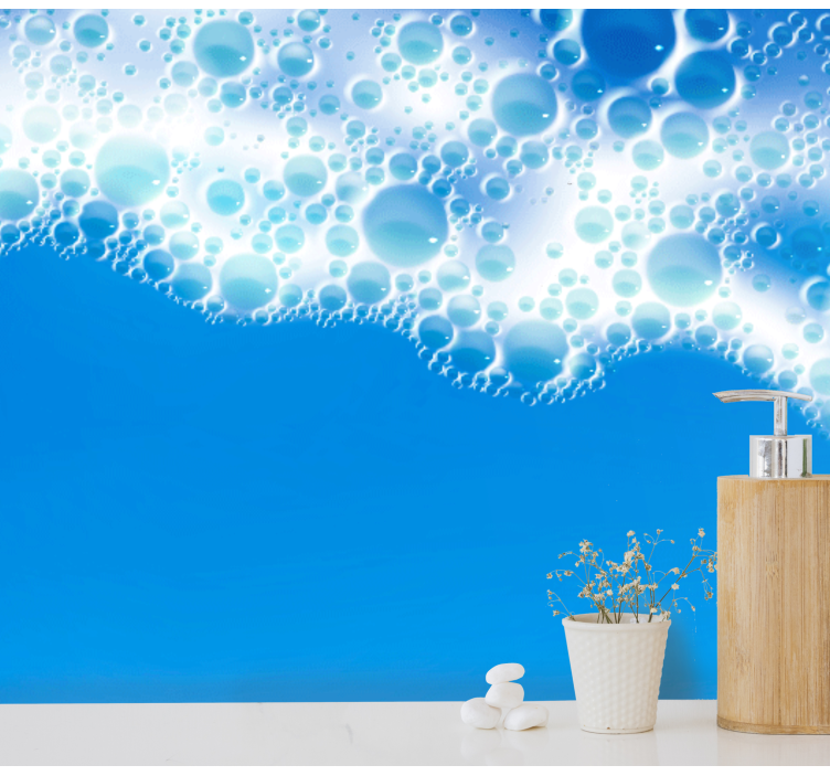 τοιχογραφίες μπάνιου πλυντηρίου ρούχων - TenStickers