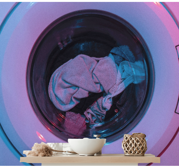 πλυντήριο στοιχογραφιών πλυντηρίου ρούχων - TenStickers