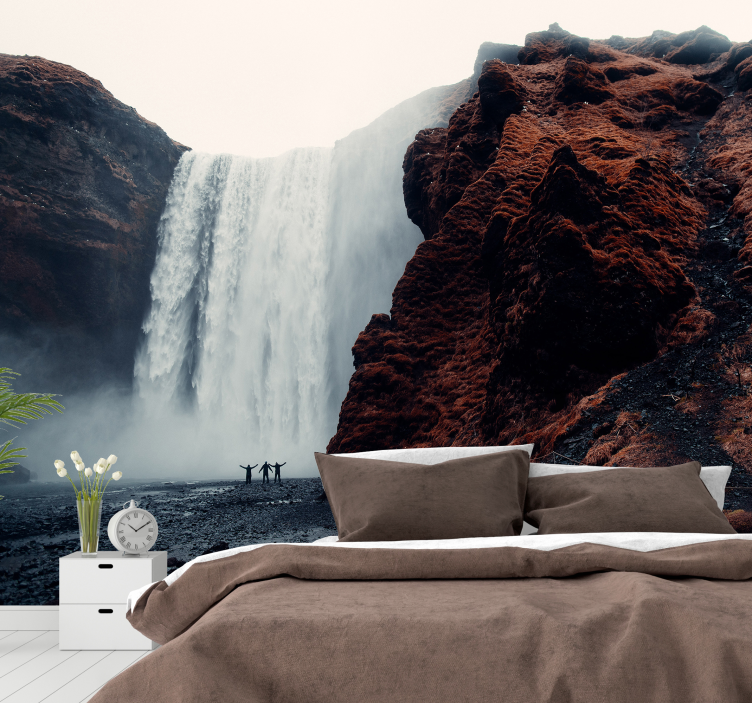 τοιχογραφία πολλαπλών καταρρακτών - TenStickers