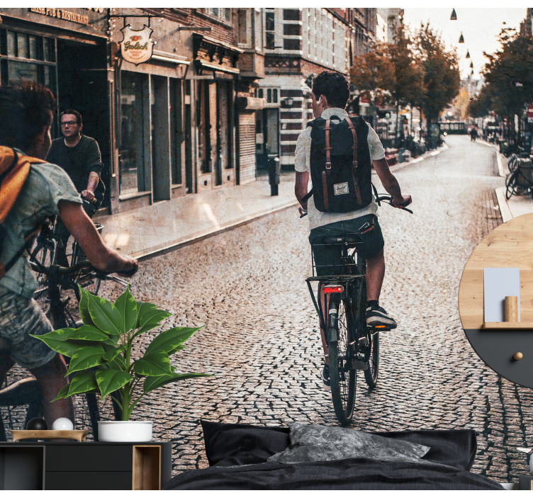 Τοιχογραφία τοίχου ολλανδικού Μάαστριχτ - TenStickers