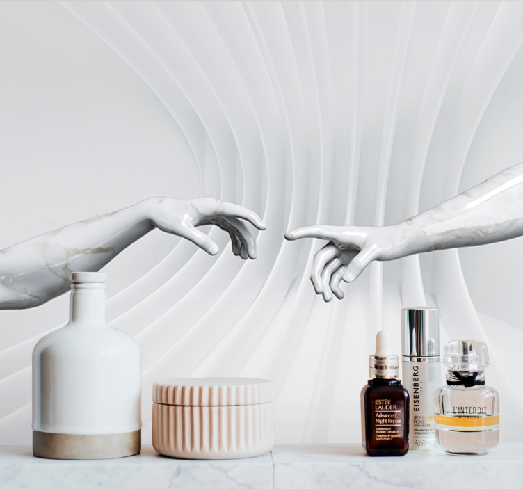 οπτική ψευδαίσθηση δημιουργία τοιχογραφίας 3d adam - TenStickers