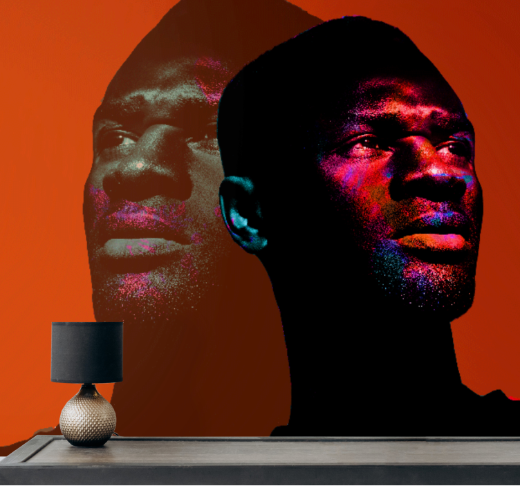 Φωτοταπετσαρία ανθρώπων Δυναμικές Σιλουέτες Πορτρέτου - TenStickers