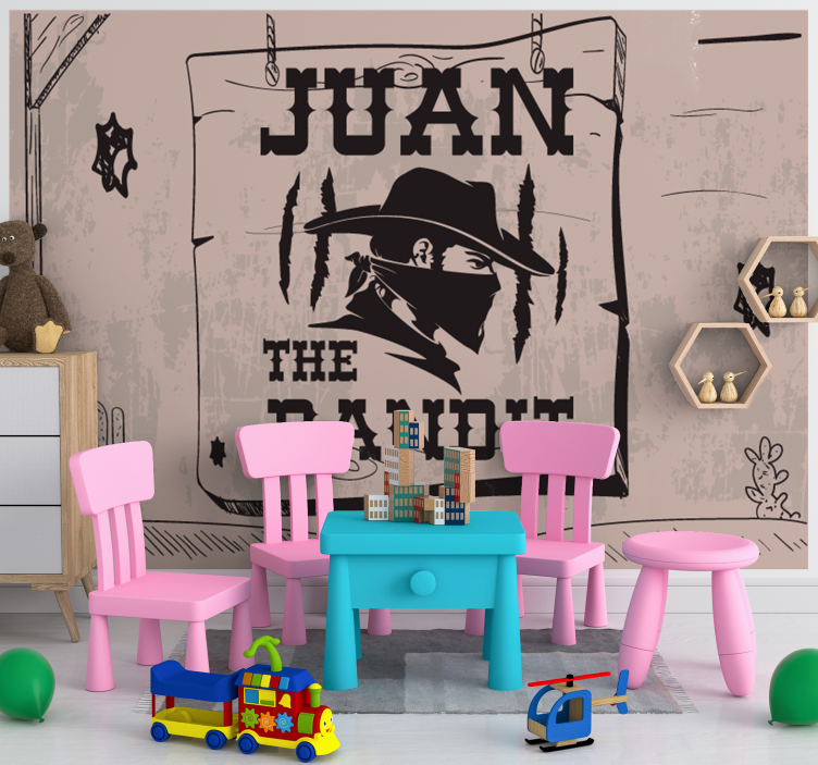 Φωτοταπετσαρία με φράσεις Θέμα Προσωπικού Κατακτητή - TenStickers