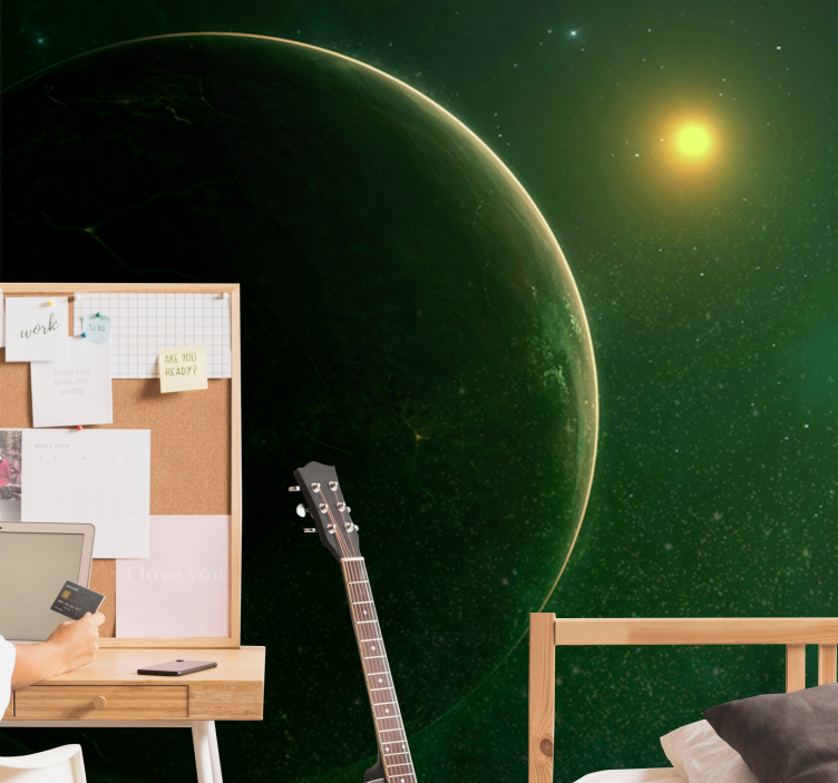 Φωτοταπετσαρία διαστήματος Σκηνή Πλανητικών Ουρανίων - TenStickers