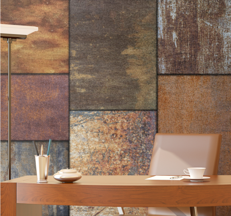 Απετσαρία με διαφορετική υφή και μοτίβο Ξύλινα Πάνελ Υφής - TenStickers