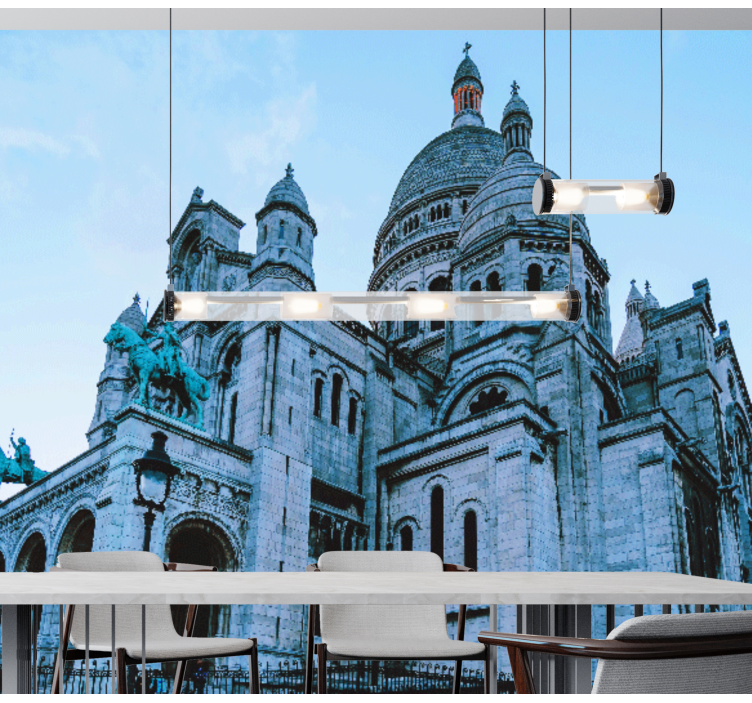 η τοιχογραφία της κουζίνας sacré-cœur - TenStickers