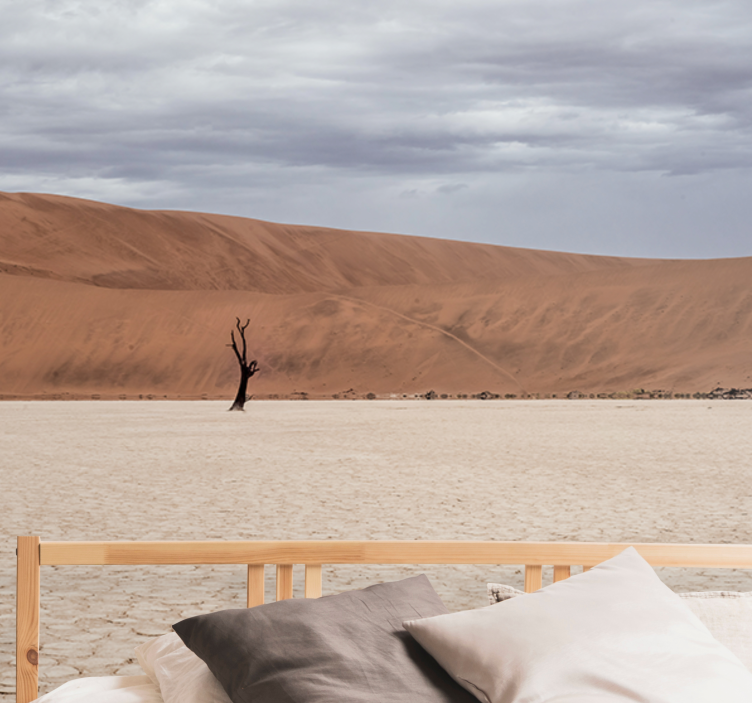 Φωτοταπετσαρία βουνού Θέα στην έρημο - TenStickers