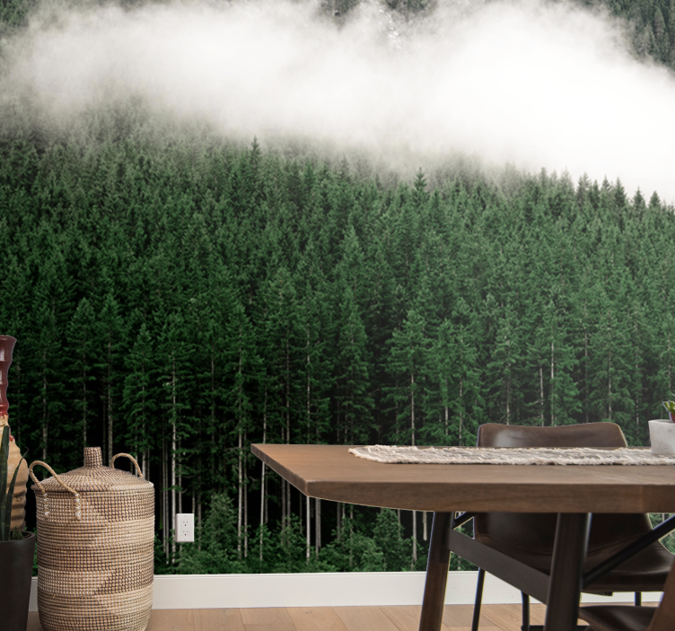 Φωτοταπετσαρία φύσης Μεγαλοπρεπές Δάσος - TenStickers