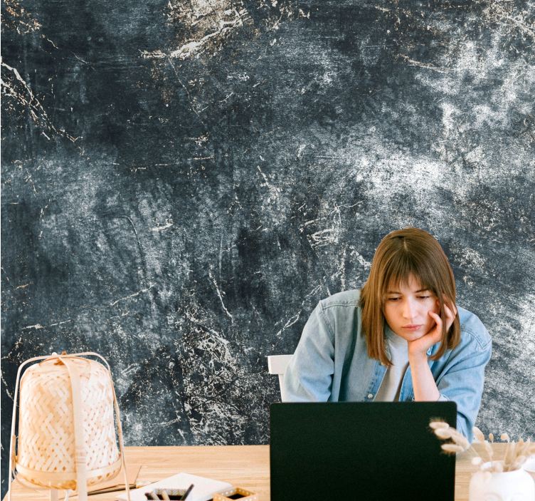 Φθαρμένο σχέδιο "βιομηχανικού στυλ" τοιχογραφία τοίχου - TenStickers