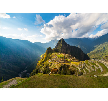 τοιχογραφίες της ορεινής φύσης machupichu - TenStickers