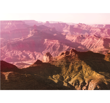 Grand canyon αισθητικά χρώματα τοιχογραφίες φύσης - TenStickers