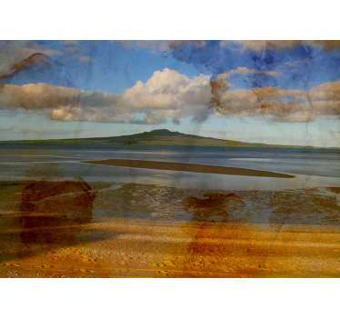 Rangitoto - τοιχογραφία πόλης της Νέας Ζηλανδίας - TenStickers