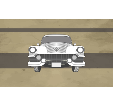 τάξη 51 τοιχογραφιών vintage cadillac - TenStickers