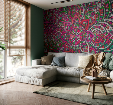 τοιχογραφία boho mandala - TenStickers