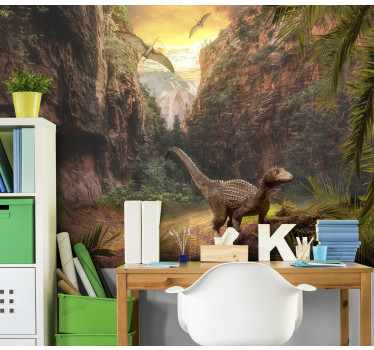τοιχογραφίες για τα παιδιά του jurassic parc - TenStickers