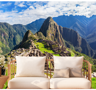 Machupichu όμορφες τοιχογραφίες φύσης - TenStickers