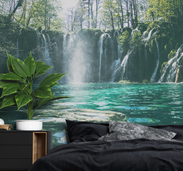 ομαλές καταρράκτες φύσης καταρράκτη - TenStickers