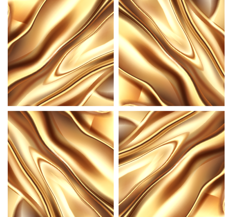 λούνα παρκ χρυσού μεταλλικού εφέ - TenStickers