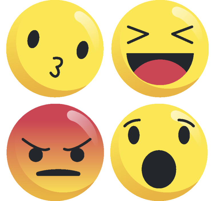 Emoticons geek ποτό σουβέρ - TenStickers