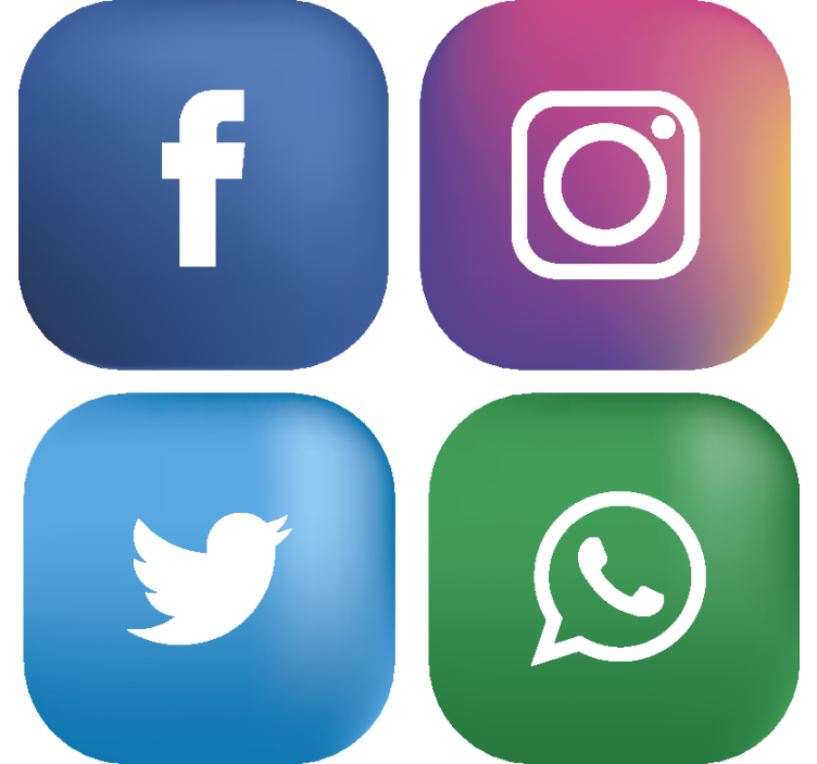 Social media geek σουβέρ - TenStickers