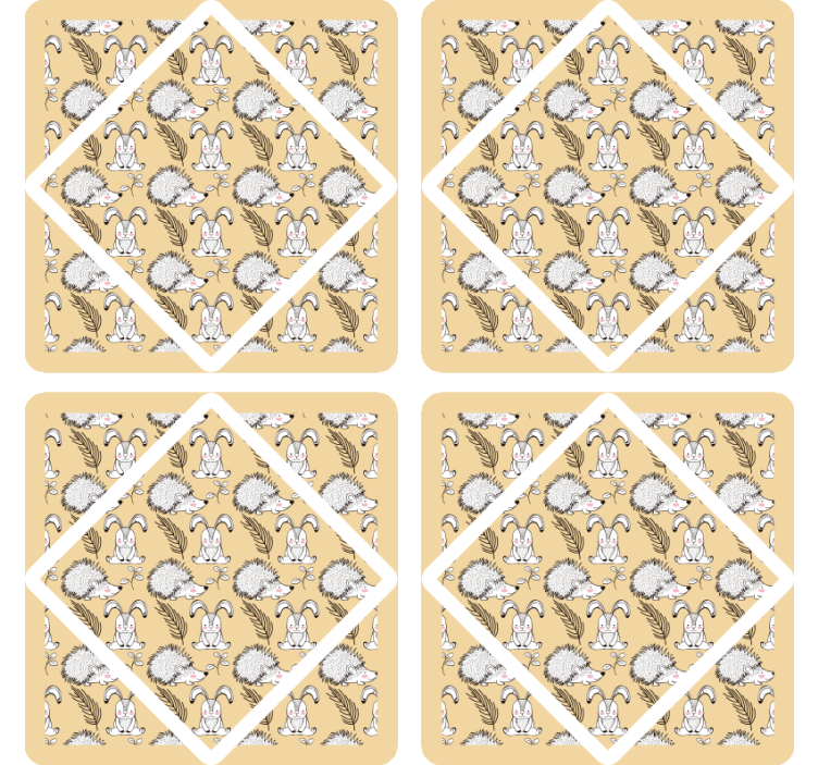 Σουβέρ τέρας με παιχνιδιάρικα ζώα - TenStickers