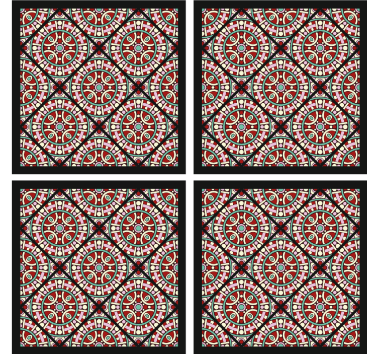 κόβερ πλακάκια μοτίβο boho - TenStickers