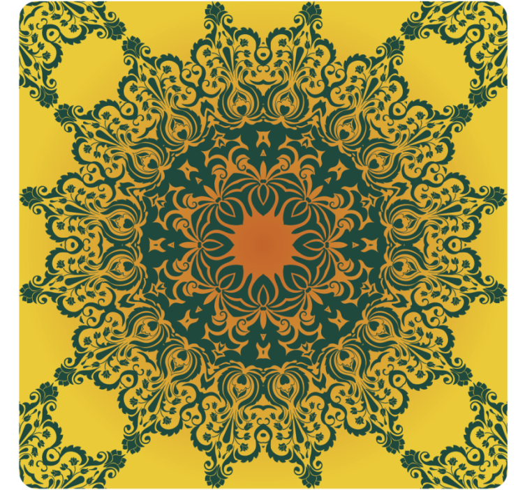 Morrocan sun tile σουβέρ - TenStickers