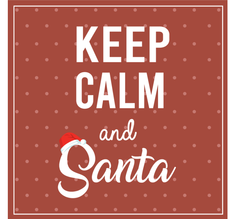 Σουβέρ Χριστουγέννων με Γιορτινές Φράσεις - TenStickers